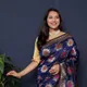Navy Blue__Royal Rajgharana Sarees