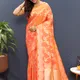 Orange( yellow)__Royal Rajgharana Sarees
