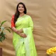LEMON GREE N__Royal Rajgharana Sarees