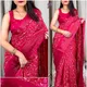 Rani__INDIAN LINEN SAREE