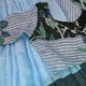 Sky Blue__INDIAN LINEN SAREE