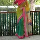 Multi__INDIAN LINEN SAREE