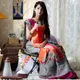 Multi__INDIAN LINEN SAREE