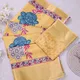 Yellow__INDIAN LINEN SAREE