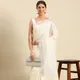 Chikoo__INDIAN LINEN SAREE