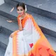 Multi__INDIAN LINEN SAREE