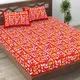 Red__Jaipuri bedsheet