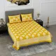 Yellow__Jaipuri bedsheet