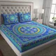 Blue__Jaipuri bedsheet