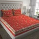Red__Jaipuri bedsheet