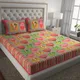 Red__Jaipuri bedsheet