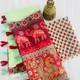 Pista__Linen Saree