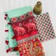Sea Green__Linen Saree