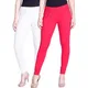 White + Deep Red__Navkar Crafts