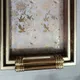OFF  WHITE FLORAL GOLD PRINT__VIVA SMART