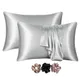 Silver__Print pillow / RIDDDHI CREATION