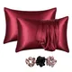 Burgundy__Print pillow / RIDDDHI CREATION