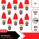 Pack of 10 (Red)__Imperial Technocart