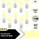 Pack of 10 (Warm White)__Imperial Technocart