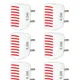 Pack of 6 (Red)__Imperial Technocart