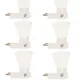 Pack of 6 (White)__Imperial Technocart