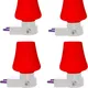 Pack of 4 (Red)__Imperial Technocart