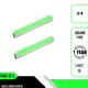 Pack of 2 (Green)__Imperial Technocart