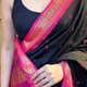 BLACK/PINK__VIANTA SAREE