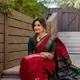 RED GREEN__VIANTA SAREE