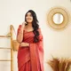 RED__VIANTA SAREE