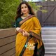 GOLD GREEN__VIANTA SAREE