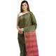 Olive Green & Mulberry Pink__OmenSilks