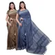 Brown & Lake Blue__OmenSilks