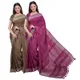 Brown & Raspberry Pink__OmenSilks