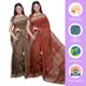 Brown & Sienna Orange__OmenSilks
