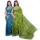 Cerulean Blue & Green__OmenSilks
