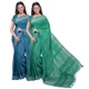 Cerulean Blue & Mint Green__OmenSilks