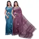 Cerulean Blue & Quinacridone Magenta__OmenSilks