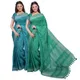 Cyan & Mint Green__OmenSilks