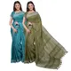 Cyan & Moss Green__OmenSilks