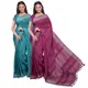 Cyan & Raspberry Pink__OmenSilks