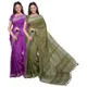 Electric Purple & Moss Green__OmenSilks