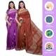Electric Purple & Sienna Orange__OmenSilks