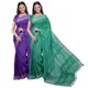 French Violet & Mint Green__OmenSilks