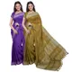 French Violet & Olive Green__OmenSilks