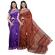 French Violet & Sienna Orange__OmenSilks