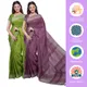 Green & Quinacridone Magenta__OmenSilks