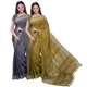 Grey & Olive Green__OmenSilks