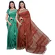 Mint Green & Sienna Orange__OmenSilks