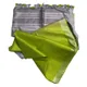 Brownish Grey & Apple Green__OmenSilks